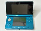 Nintendo 3DS Aqua Blue Teal Console CTR-001 (USA) for Parts/Repair won't turn on