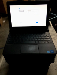 Lot of 12 Dell ChromeBook 11 3120 P22T @2.16GHz 4GB RAM 16GB SSD w/ Charger