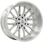 AXE ATLAS Silver 24x12 -44 6x135 6x139.7 Wheel Single Rim