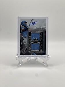2024 Topps Sterling #STCO-CY Christian Yelich Sterling Connection Patch Auto /25
