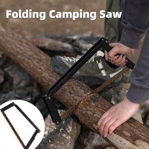 Outdoor Folding Saw Long Blade Hand Saw for Wood Camping Portable Garden Bucksaw