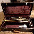 Besson Brevete Trumpet  With Case, 2 mouthpieces, Serviced, Chemically Cleaned