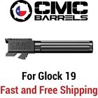 CMC Match Precision Fluted Stainless Steel Match Barrel for Glock - Black DLC