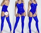 Men Costume Body stocking Lace Fishnet Gay Pleasure Crossdress Sissy Underwear