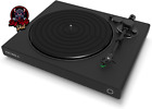 Hi-Res Black Vinyl Record Player, Audio Technica AT-VM95E Cartridge, Aptx Adapti