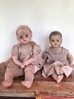 New ListingVintage Lot Of 2 Barn Find Composite Dolls As-Is Haunted Found