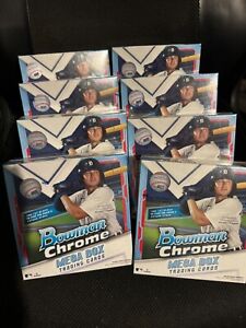 8x2021 Bowman Chrome Baseball Mega Box - 7 Packs