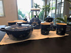 Le Creuset 12-piece LOTUS Lunar New Year Table/Cook Set Cobalt Blue - NEW IN BOX