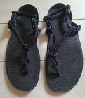 Xero Shoes Aqua Cloud Black W/white Barefoot Sandals Women's Size US 9