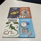 A Golden Guide Lot of 4 Vtg Weather, Reptiles, Indian Arts and Stars ex-library