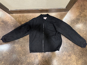 Filson Men’s Mackinaw Wool Jacket Liner Black Large