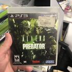 Aliens vs. Predator (Sony PlayStation 3, 2010) PS3 CIB Complete w/ Manual Tested