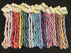 Lot of 27 Skeins Dinky Dyes Hand Dyed Australian Thread 100% Cotton Variety #2