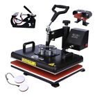 New Listing 5 in 1 Heat Press Machine 12 x 15 Inch, Factory Multifunction Combo Swing