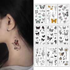 Waterproof Temporary Tattoo Stickers Butterfly Snake Fake Tattoos Temporary DIY