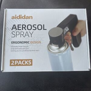Aididan Spray Can Paint Aerosol Sprayer Grip Handle Trigger Nozzle 2 Pack NIB