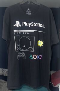 Vintage Playstation 1994 Black T-Shirt Men’s Size XXL Gamer Shirt
