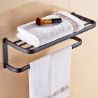 Oil Rubbed Bronze Bathroom Hardware Set Bath Accessories Towel Bar Paper Holder