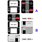 Nintendo 2015 3DS XL Vinyl Decals Game NES Retro Skins Stickers Wraps Cover Set