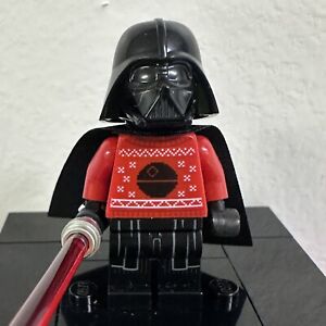 LEGO Star Wars Minifig - sw1121 - Darth Vader - Red Christmas Sweater with Death