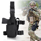 Tactical Right Drop Leg Holster Pistol Gun Thigh Holster Belt Pouch Adjustable