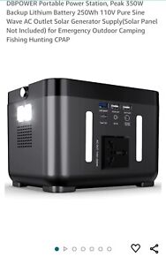 dbpower portable power station Backup Lithium Battery 250wh