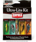 Rapala ULKT1 Ultra-Lite Hard Bait 4-pc Kit Multi-Species Freshwater Hard Lures