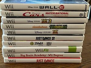New ListingNintendo Wii Mega Bundle Lot Of Games. Toy Story, Cars, Walley E and more