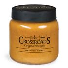 Crossroads Candle 16 Ounce Jar Candle - BUTTER RUM