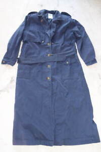 Vintage Together! Blue Navy Trench Coat  W/ Belt