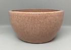 RARE PINK Zanesville Stoneware Company ZSC Speckled Ribbed Bowl Vase ~ 4405