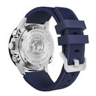 Quick Fit 22mm Rugged Silicone Watch Band Strap For Citizen Eco-Drive Watch