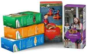 SALE 2024 GIRL SCOUT COOKIES THIN MINTS SAMOAS TREFOILS TAGALONGS SMORES DOSIDOS