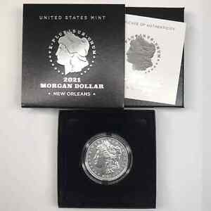 New Listing2021 O Privy Mark Morgan Dollar w US Mint OGP - Box & COA - New Orleans