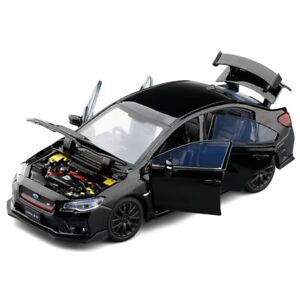 1:32 Subaru WRX STI Model Car Diecast Light&Sound Open Doors Toy Gift For Kids