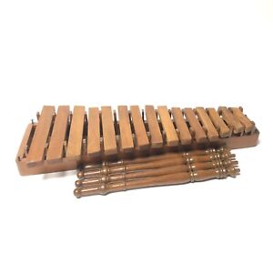 Vintage wood  toy marimba