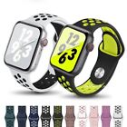 Silicone iWatch Strap Sport Band For Apple Watch Series 9 8 7 SE 6 5 4 3 2 45 49