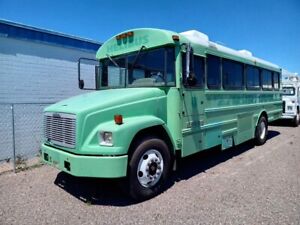2006 Freightliner Thomas Built Bus With 7500w Generator and 2 Rooftop A/C Units