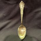 Rare Sterling silver Antique “Nebraska” souvenir spoon made by SSMC 5 1/4”