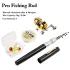 Mini Telescopic Fishing Rod Reel Combo Set Portable Pocket Pen-sized Fishing Rod