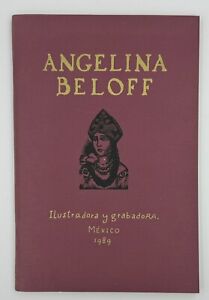 Angelina Beloff: Ilustradora y grabadora - Art Book Mexico 1989 Diego Rivera