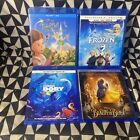 Blu-ray Disney Lot Of 4: Frozen Finding Dory Beauty And The Beast TinkerBell