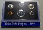 1968 S US Mint Gem Proof Set 5 Coin Complete OGP with 40% Silver Kennedy Coins