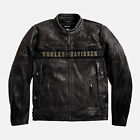 Men’s Passing Link Triple Vent Jacket Harley Davidson Biker Real Leather Jackets