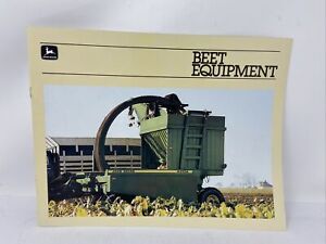 1985 John Deere Beet Equipment Farming Sales Brochure 11 page Agriculture