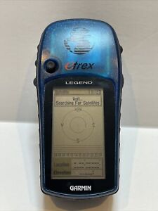 Garmin eTrex Legend Handheld Hiking Camping Outdoor GPS Navigation 12 Channel