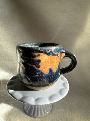 Vintage Coffee Mug Studio Art Pottery Handmade Signed