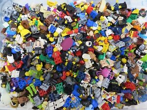 LEGO Bulk lot of MINIFIGURE Parts and Pieces- 1/8 lb (2 oz) RANDOM Lot