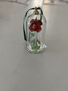 Swarovski Enchanted Rose 3.5 inch Figurine - 5230478 Disney Beauty & The Beast