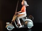 1950 OLD TIN WIND UP VESPA SCOOTER BY LA HOTTE ST. NICOLAS